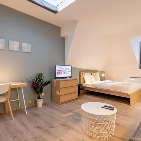 Grand Place And Equipped Studio! Apartment *